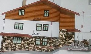 Парцел за триетажна къща в с. Генчовци Трехэтажный 240 кв.м РЗП 320 кв.м двор | Дома/Дачи | Генчовци
