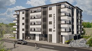 ОТ СТРОИТЕЛЯ! Тристаен апартамент! Апартаменти за инвестиция! ул. ”Г. С. Раковски” 81, кв. Вароша! Трехкомнатная 90 кв.м Кирпич 2026 г. 2 этаж Не последний | Квартиры | Вароша Търговище