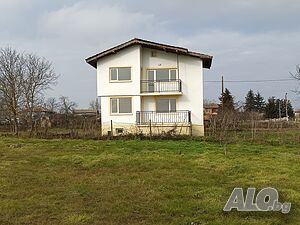 Двуетажна къща, ново строителство с. Малина, обл. Добрич Двухэтажный 120 кв.м РЗП 1000 кв.м двор | Дома/Дачи | Малина