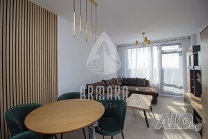 Чисто НОВ 2-стаен Съдийски АКТ 16 и Панорамна гледка Двухкомнатная 71 кв.м Кирпич 2026 г. 12 этаж Последний этаж | Квартиры | Съдийски Пловдив