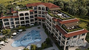 Апартаменти директно от инвеститора в Holiday Resort Ателье/Студия 32 кв.м Кирпич 2027 г. 5 этаж Первый наземный этаж | Квартиры | Свети Влас Свети Влас