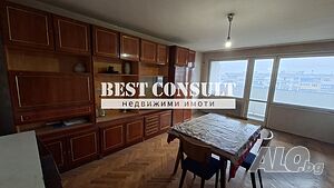 Тристаен полуобзаведен - Борисова, Пацонони Трехкомнатная 90 кв.м Частичным образом обставленная Последний этаж | Квартиры, Комнаты | Хъшове Русе