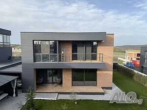 Нови луксозни къщи в нов квартал на с. Маринка - само на 15 минути от Бургас! Двухэтажный 169 кв.м РЗП 300 кв.м двор | Дома/Дачи | Маринка