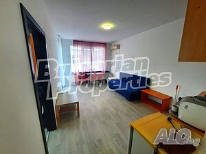 Двустаен апартамент с морска гледка в комплекс Blue Bay, Поморие Двухкомнатная 56.21 кв.м Кирпич 2000 г. 3 этаж Не последний | Квартиры | Поморие