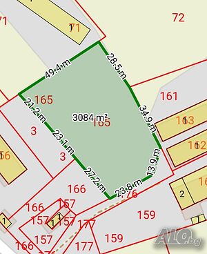 Парцел за продажба находящ се в с. Бучино. Продажа 3085 кв.м Под застройку (УПИ) Без электричества Собственный источник воды | Участки под застройку, Инвестиционные проекты | Бучино