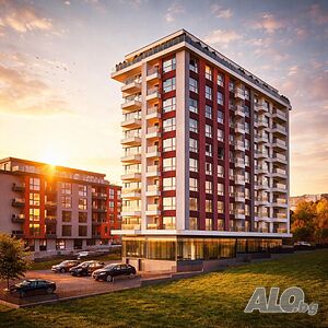 Двустаен апартамент. Кайсиева Градина. Комплекс ”БГ Сити Хоумс” C разрешение за строеж. Двухкомнатная 61 кв.м Кирпич 2028 г. 5 этаж Не последний | Квартиры | Кайсиева Градина Варна