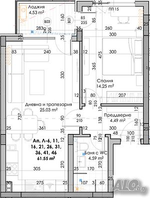 ✅ Двустаен апартамент с АКТ 14 - Южен Двухкомнатная 76 кв.м Кирпич 2026 г. Не последний | Квартиры | Южен Пловдив