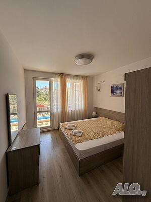 Студио обзaведено гр. Черноморец на 150м от Центъра Однокомнатная 39 кв.м Кирпич 2022 г. Первый жилой этаж | Квартиры | Черноморец