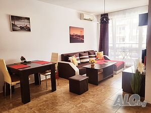 Двустаен в близост до Джани Двухкомнатная 55 кв.м Обставленная Первый жилой этаж | Квартиры, Комнаты | Кв Чайка Слънчев бряг (курорт)