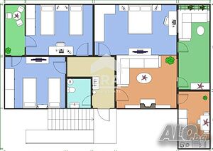 Многостаен апартамент в гр. Бургас, кв. Меден Рудник Многокомнатная 146.37 кв.м Кирпич 1974 г. 2 этаж Не последний | Квартиры | Меден Рудник Бургас