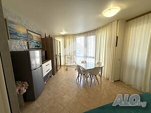 Двустаен апартамент в к.к. Слънчев бряг, кв. Чайка - До Lidl Двухкомнатная 52 кв.м Кирпич 2008 г. 1 этаж Первый жилой этаж | Квартиры | Слънчев бряг (курорт)