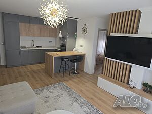 Нов тристаен апартамент под наем, до ЮЗУ „Неофит Рилски“ - Благоевград Трехкомнатная 96 кв.м Обставленная Не последний этаж | Квартиры, Комнаты | Запад Благоевград