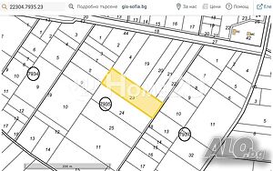 Продава Парцел, София, област с. Долни Богров Продажа 6332 кв.м Не находится в планировке Без электричества Без воды | Участки под застройку, Инвестиционные проекты | Долни Богров Долни Богров