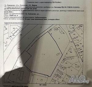 Продавам имот Продажа 19465 кв.м Под застройку (УПИ) С электричеством Водопровод | Участки под застройку, Инвестиционные проекты | Суворово