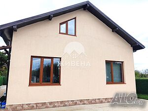 Агенция ЖИВЕНА предлага за продажба НОВА КЪЩА в с. Царичино Двухэтажный 98 кв.м РЗП 405 кв.м двор | Дома/Дачи | Царичино