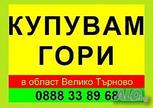 Купувам гори в област В. Търново | Покупает | Горна Оряховица