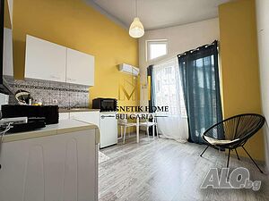 Кокетен двустаен апартамент с частен двор в ж.к. Сарафово Двухкомнатная 45 кв.м Обставленная Не последний этаж | Квартиры, Комнаты | Сарафово Бургас