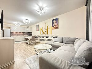 Модерен двустаен апартамент до Борисовата градинка и Младежки дом в ж.к. Възраждане Двухкомнатная 68 кв.м Обставленная Не последний этаж | Квартиры, Комнаты | Възраждане Бургас