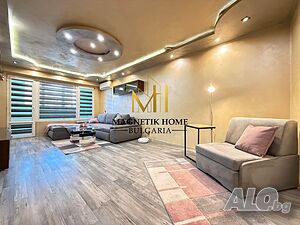 Магнетичен тристаен апартамент след основен ремонт до у-ще ”Петко Росен” в Зона А, ж.к. Меден Рудник Трехкомнатная 72 кв.м Обставленная Не последний этаж | Квартиры, Комнаты | Меден Рудник Бургас