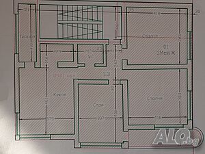 105 кв.м/4-стаен/ет.3-от-3/Тухла/ТЕЦ/бул. Хр. Ботев/Плевен Многокомнатная 105 кв.м Кирпич 1980 г. Последний этаж | Квартиры | Център Плевен
