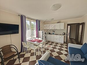 Прекрасен двустаен апартамент в гр. Созопол на първа линия море! Хасиенда Бийч! Двухкомнатная 77 кв.м Кирпич 2017 г. 2 этаж Не последний | Квартиры | Созопол