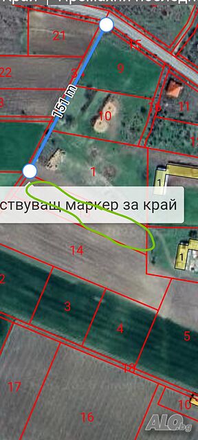 Земя 2,400 декара в близост до с. Руен Земли сельхозназначения 2400 кв.м 7 категории | Сельскохозяйственная земля, Сады, Виноградники | Руен