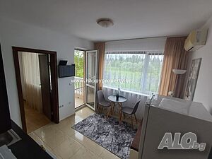 Двустаен апартамент на 500 м от Какао Бийч в Слънчев бряг Двухкомнатная 45 кв.м Кирпич 2014 г. 2 этаж Не последний | Квартиры | Слънчев бряг (курорт)