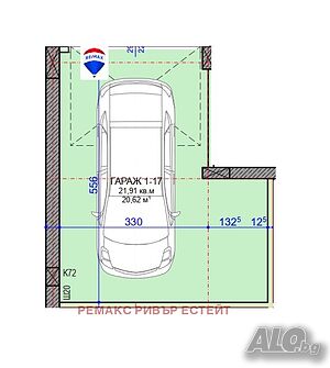 Подземен гараж за продажба кв. ЦЮР Гараж (самостоятельный) 24 кв.м Кирпич | Гаражи, Парковочные места | ЦЮР Русе