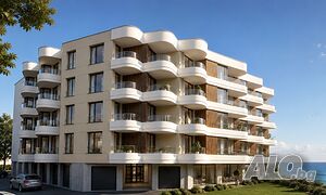 ПЪРВА ЛИНИЯ МОРЕ - едностаен апартамент - гр. Приморско Однокомнатная 44 кв.м Кирпич 2029 г. 3 этаж Не последний | Квартиры | Приморско