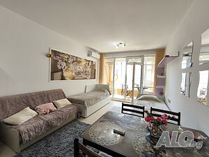 Продава се студио, Поморие Однокомнатная 42 кв.м Кирпич 2014 г. 3 этаж Не последний | Квартиры | Поморие