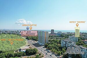 Тристаен апартамент в комплекс” Terex Residence” - предстоящо строителство - ДИРЕКТНО ОТ СТРОИТЕЛЯ! Трехкомнатная 101 кв.м Кирпич 2025 г. 2 этаж Первый жилой этаж | Квартиры | Братя Миладинови Бургас