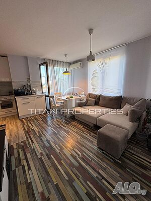 Двустаен за продажба в с. Лозен Двухкомнатная 75 кв.м Кирпич 2008 г. 2 этаж Не последний | Квартиры | Лозен