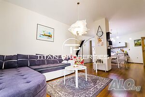 Двустаен апартамент, под наем, м-т Ален мак Двухкомнатная 100 кв.м Обставленная | Квартиры, Комнаты | Ален Мак (местность)