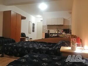 Студио под наем-Несебър Однокомнатная 45 кв.м Обставленная Первый жилой этаж | Квартиры, Комнаты | Срещу големия ”Жанет” Несебър