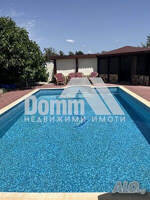 Къща с басейн в с. Славеево Одноэтажный 110 кв.м РЗП 600 кв.м двор | Дома/Дачи | Славеево