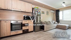 ТРИ СПАЛНИ и хол и кухня - Обзаведен - Локално парно - след ремонт в отлично състояние! Многокомнатная 90 кв.м Панель 1987 г. 1 этаж Первый жилой этаж | Квартиры | Меден Рудник Бургас
